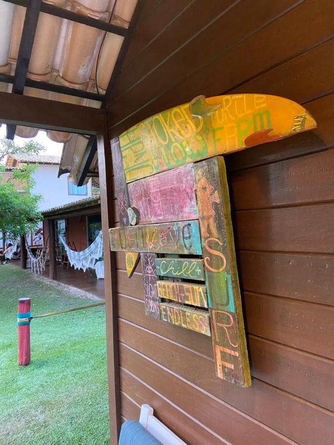 Bahia Surf Camp Hotell Abrantes Eksteriør bilde