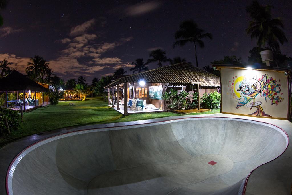 Bahia Surf Camp Hotell Abrantes Eksteriør bilde